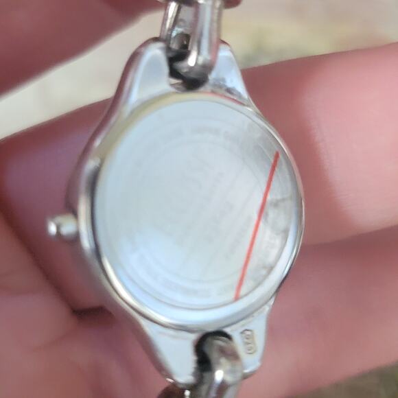 Vintage Watches Ecclissi Sterling Silver Quartz Watch White Dial Japan Movt - Picture 7 of 10